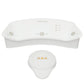 Digital thermometer unit, white oval base with control display and rounded sensor head