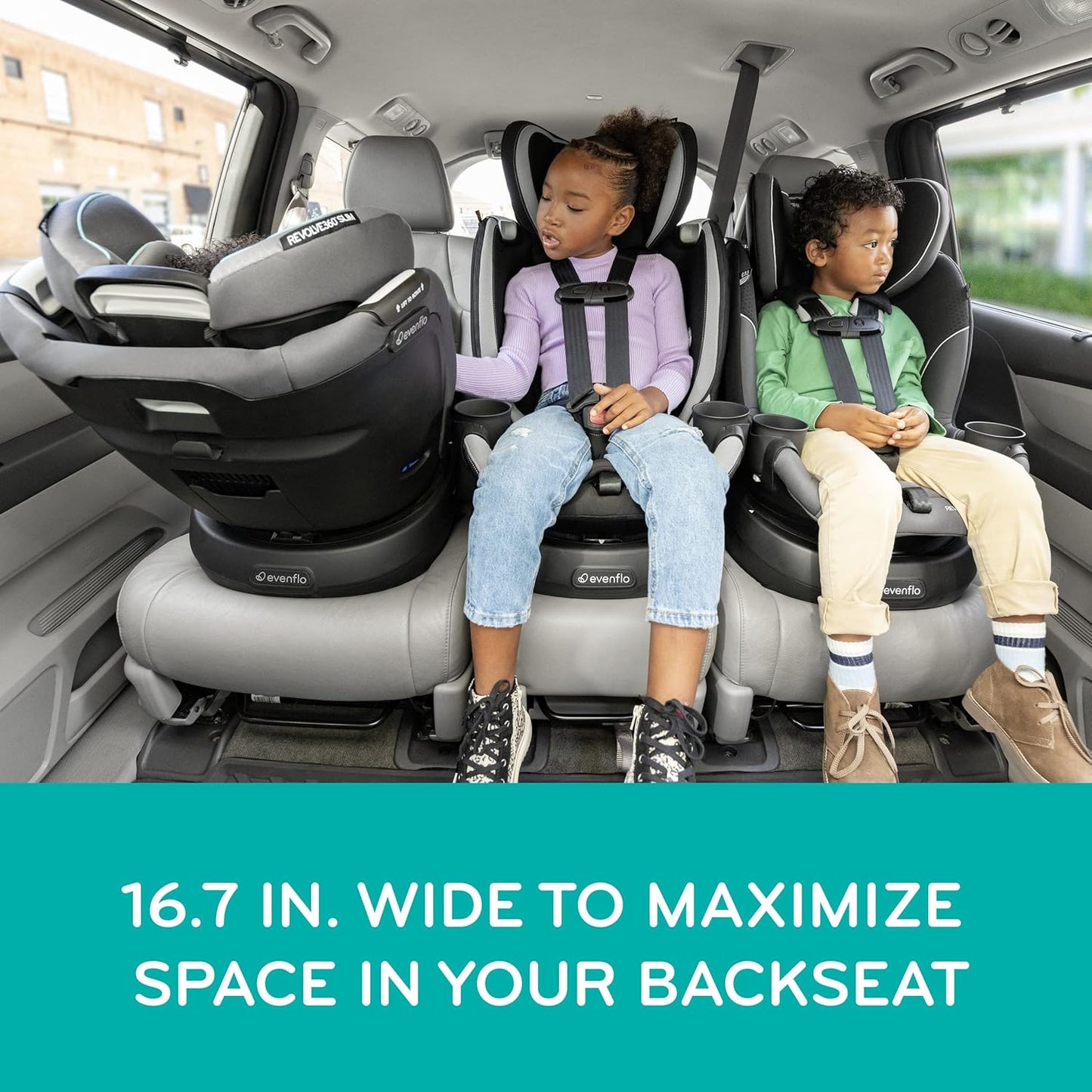 Evenflo Slim 2-in-1 Rotational Convertible Car Seat | Mamas & Papas, Babies, Nursing, Car Seat