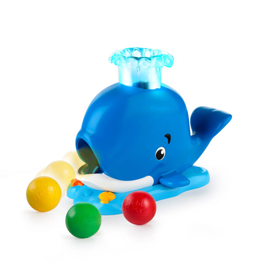 Bright Starts Silly Spout Whale Ball Popper Baby Activity Toy Activity Toy