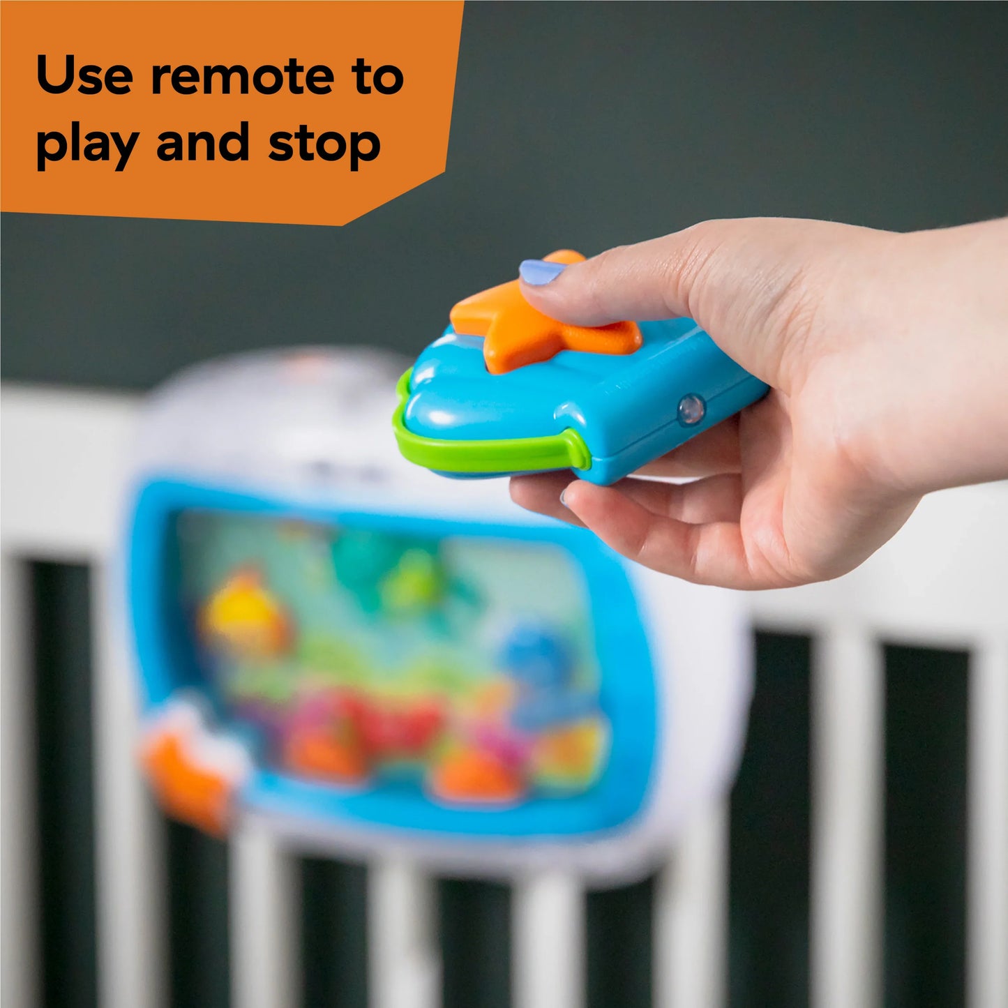 Sea Dreams Soother Musical Crib Toy and Sound Machine