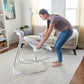 2-in-1 Multi-Direction Compact Vibrating Baby Swing & Rocker