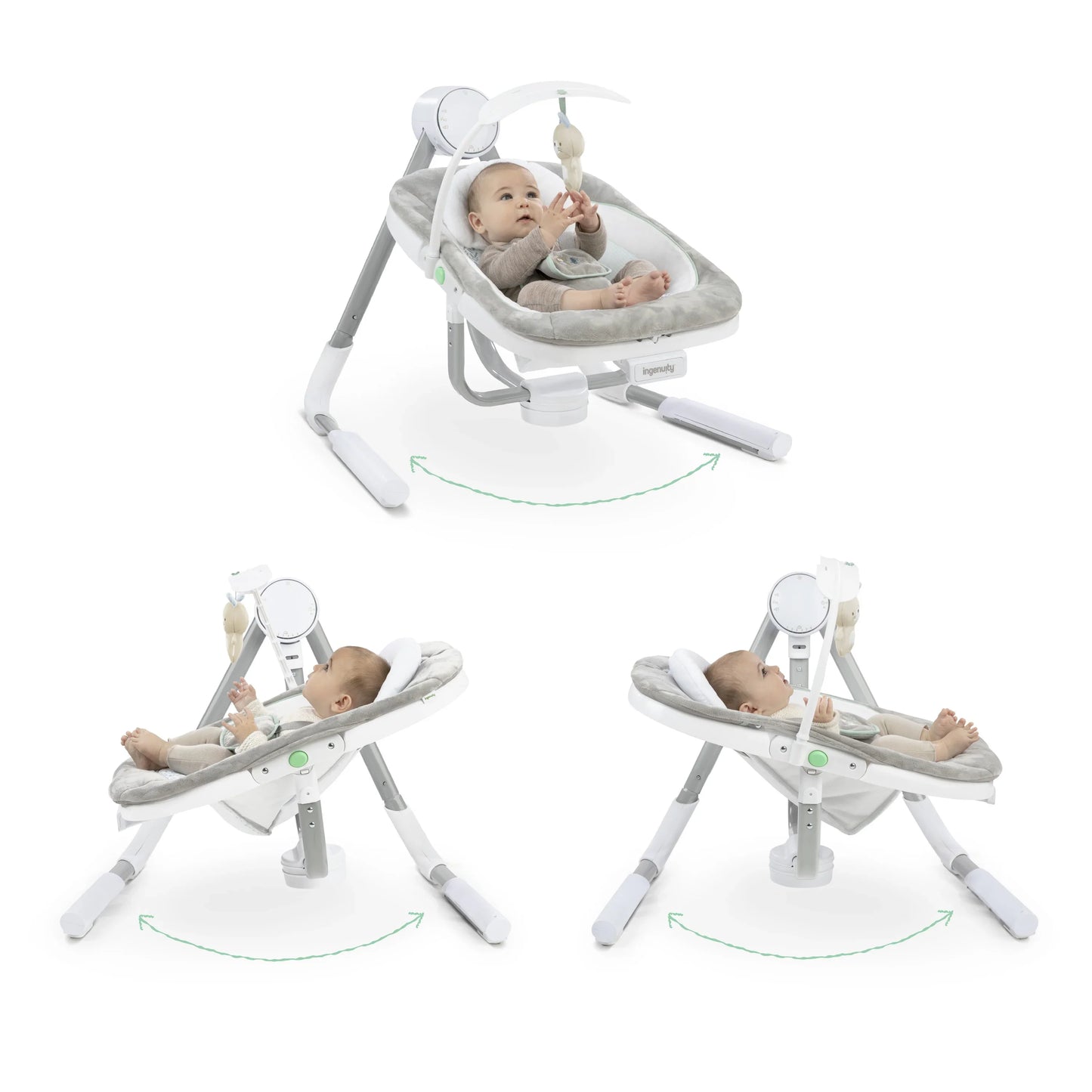 AnyWay Sway Multi-Direction Portable Baby Swing