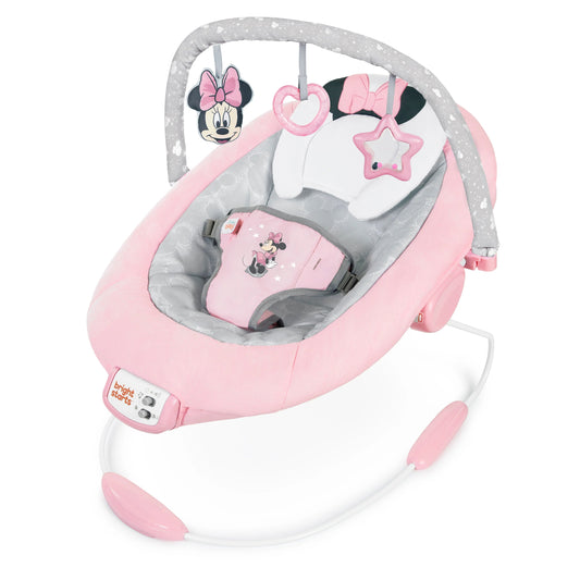 Bright Starts Disney Baby Minnie Mouse Comfy Baby Bouncer | Mamas & Papas, Babies, Nursing, Bouncer