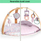 Cozy Spot Duvet Activity Gym with Self-Storage, Machine Washable Mat