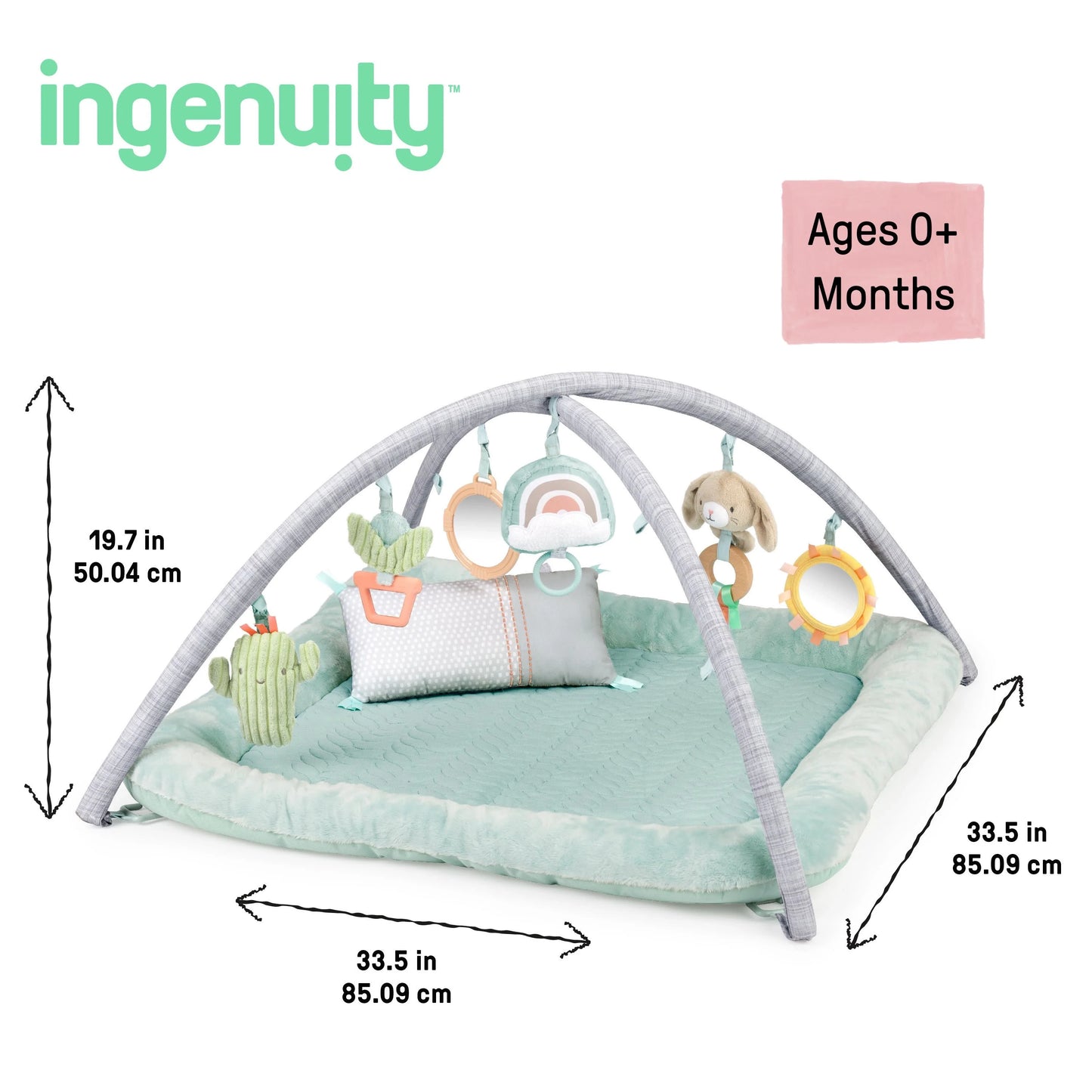 Calm Springs Plush Activity Baby Gym