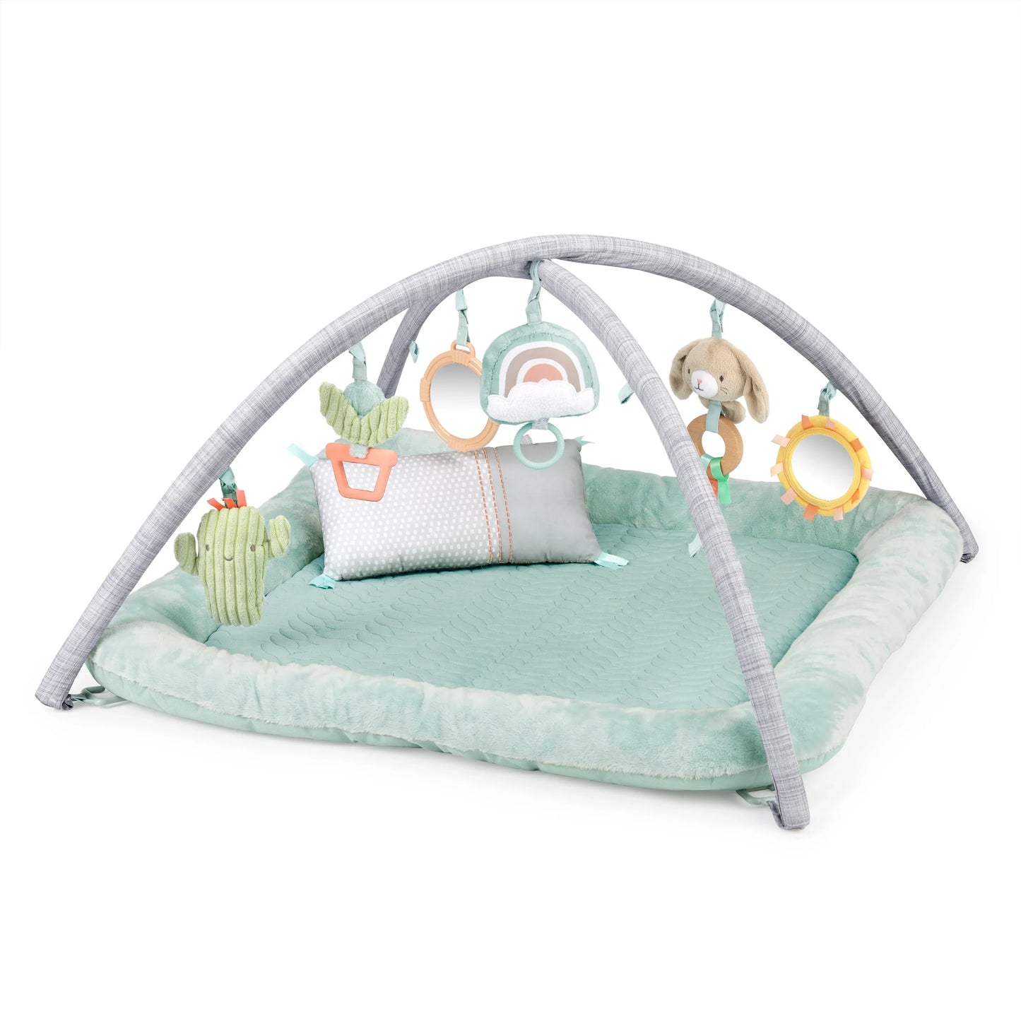 Ingenuity Calm Springs Plush Activity Baby Gym Play Gym