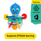 Ocean Explorers Opuss Shake & Soothe Teether Toy & Rattle