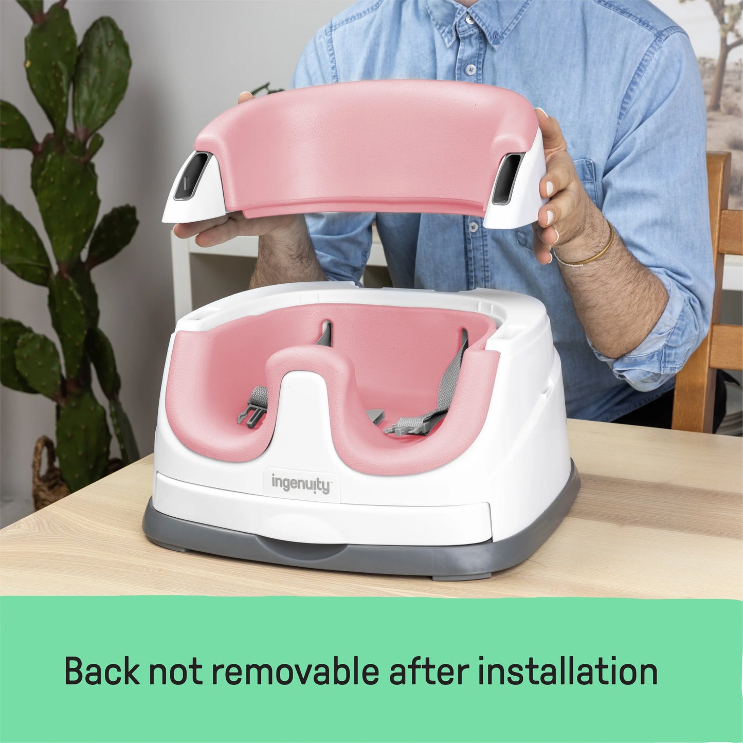 Baby Base 2-in-1 Booster Feeding and Floor Seat