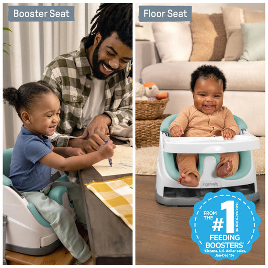 Baby Base 2-in-1 Booster Feeding and Floor Seat