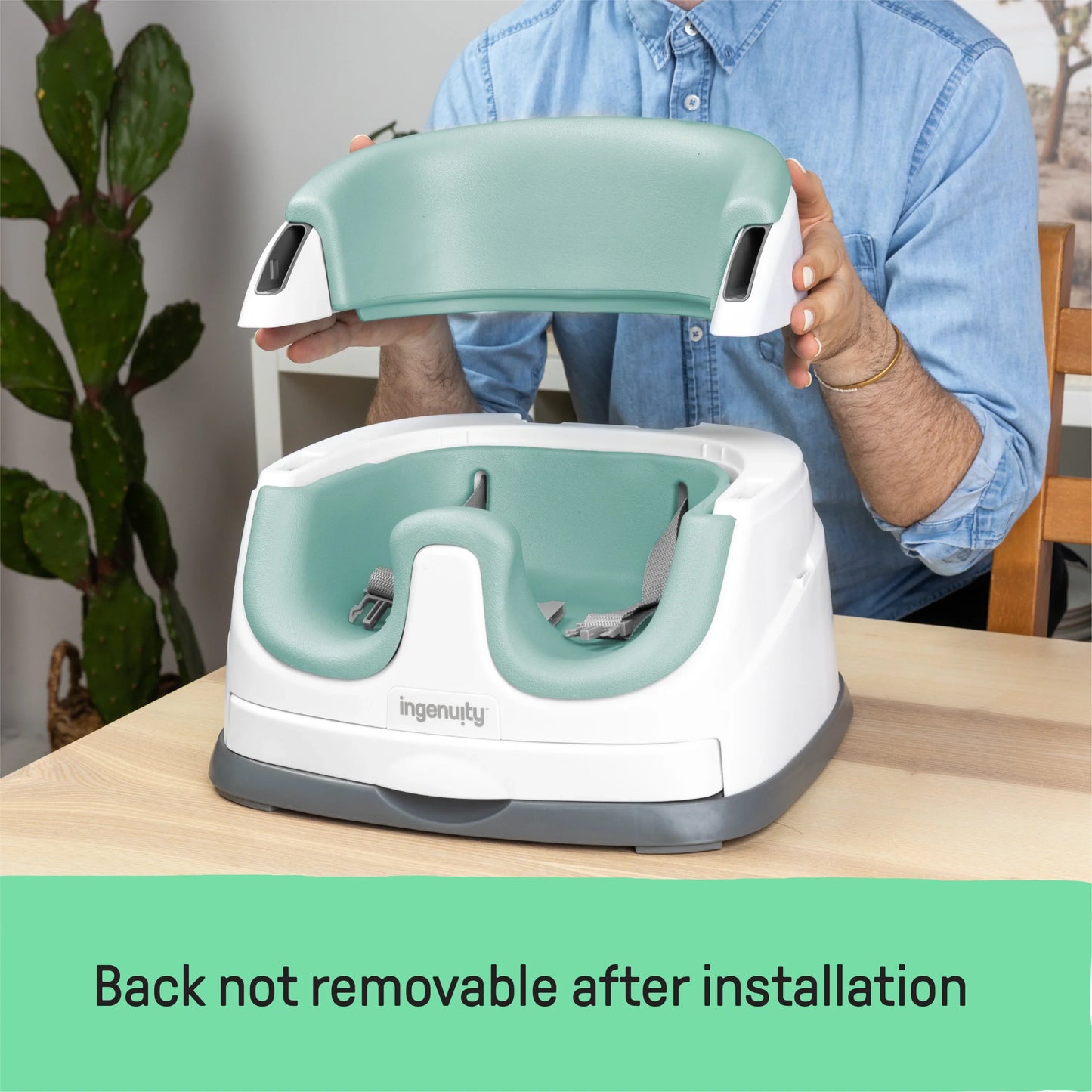 Baby Base 2-in-1 Booster Feeding and Floor Seat