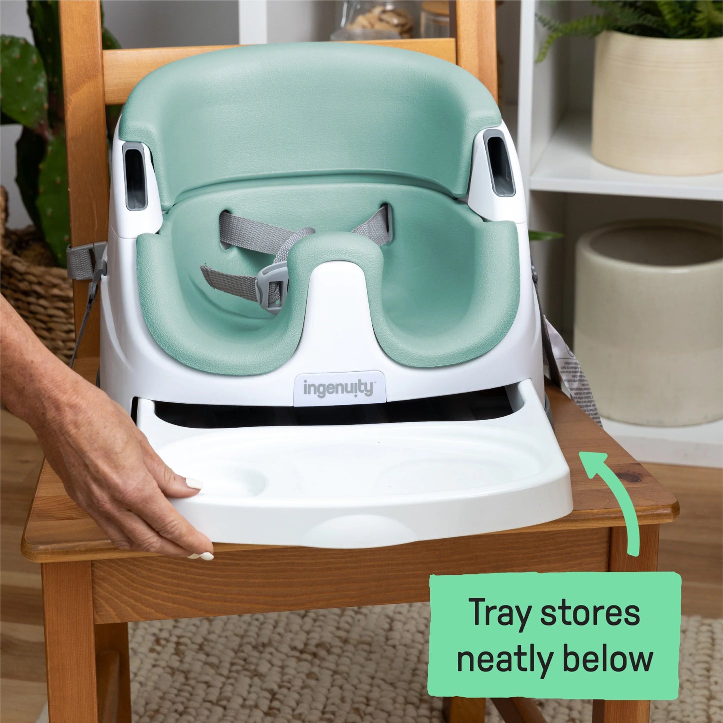 Baby Base 2-in-1 Booster Feeding and Floor Seat