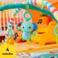 Wild Wiggles Baby Activity Gym & Machine-Washable Play Mat, Green