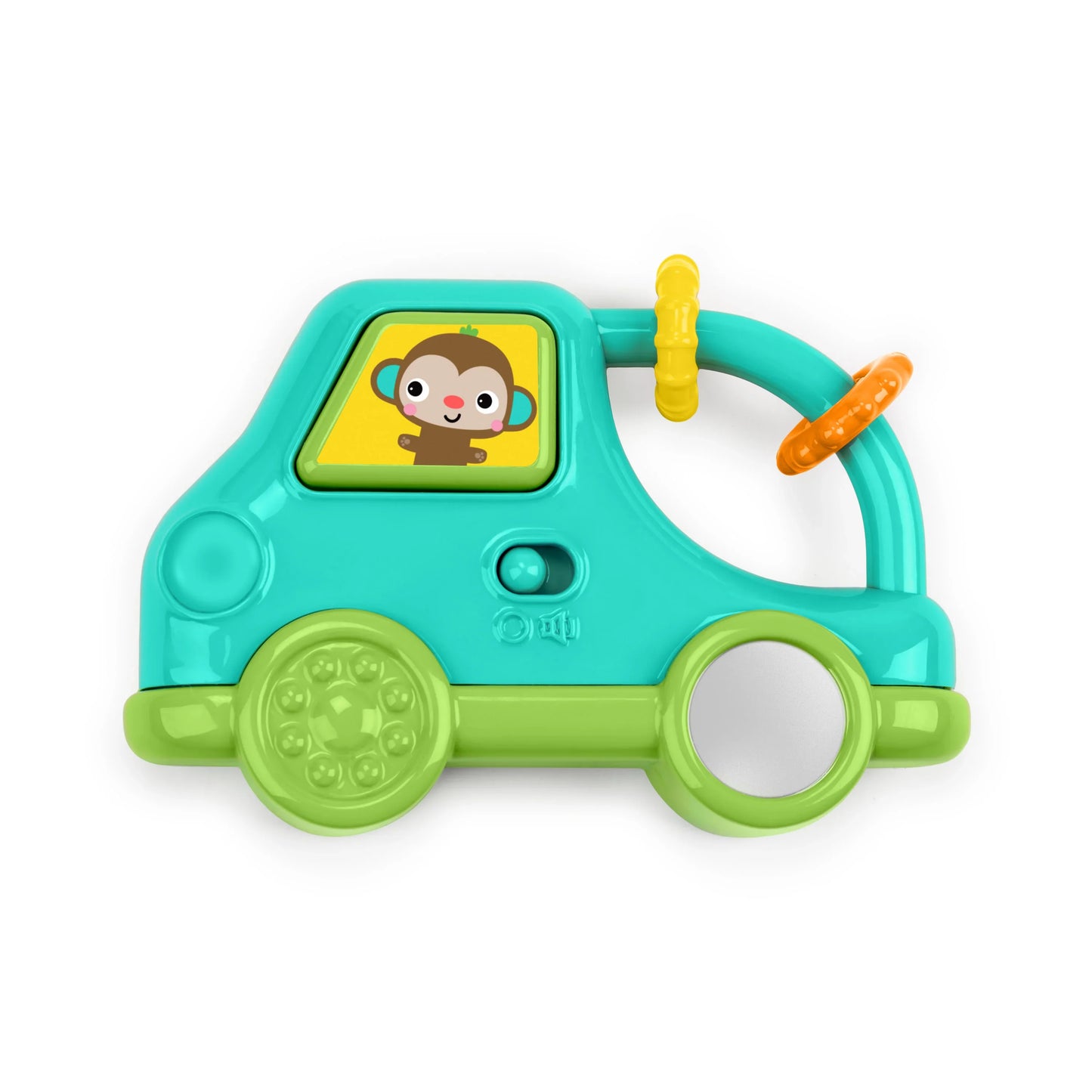 Bright Starts Safari Driver Take Along Toy with Music and Lights Musical Toy