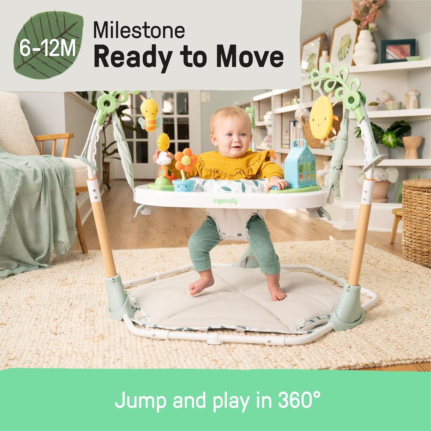 Ingenuity Tummy to Toes 6 in 1 Milestone Center | Mamas & Papas, Babies, Nursing, Activity Toy