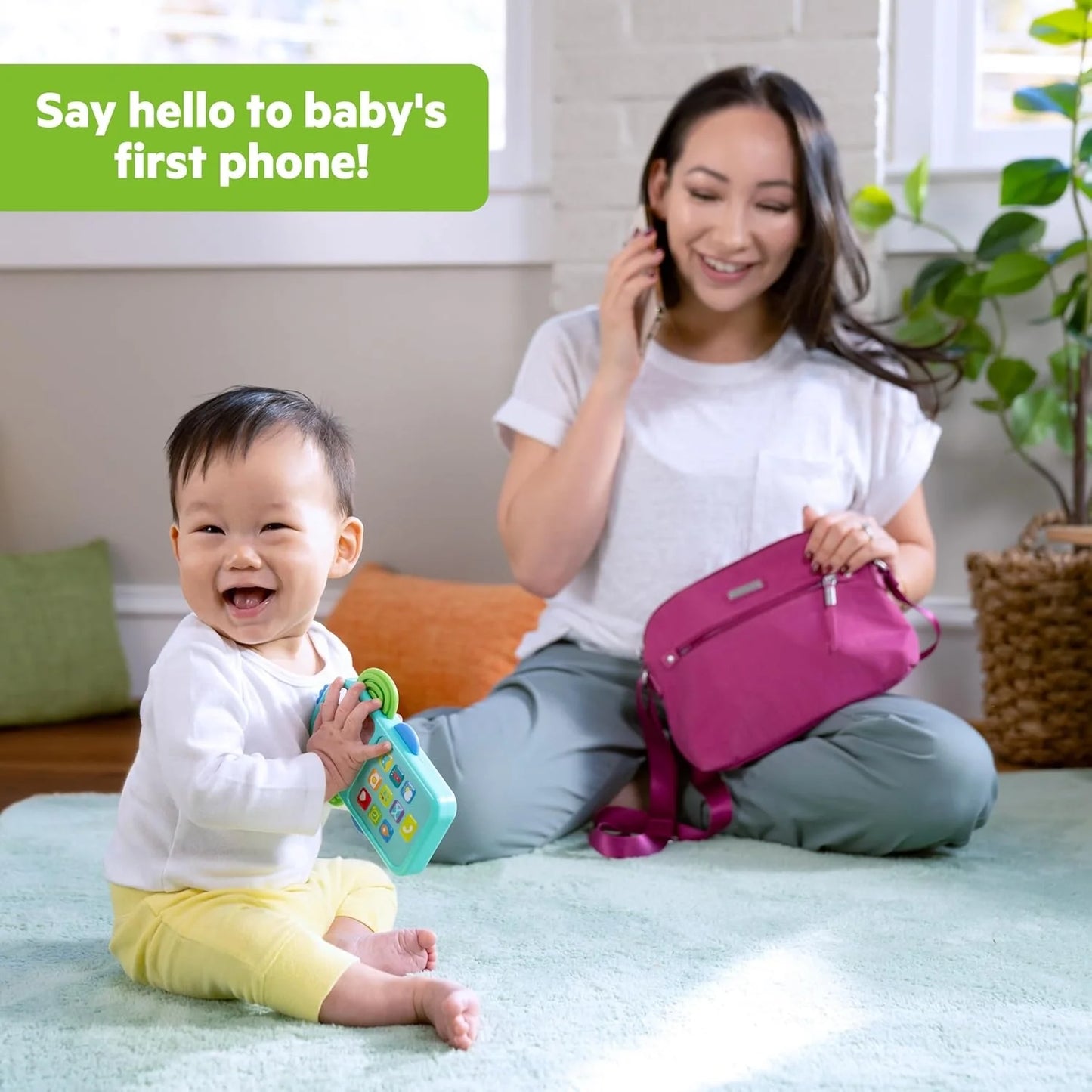 Elephant Baby Phone Toy for Mini-Me Fun with Music and 20+ Sound Effects