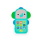 Bright Starts Elephant Baby Phone Toy for Mini-Me Fun with Music and 20+ Sound Effects Musical Toy