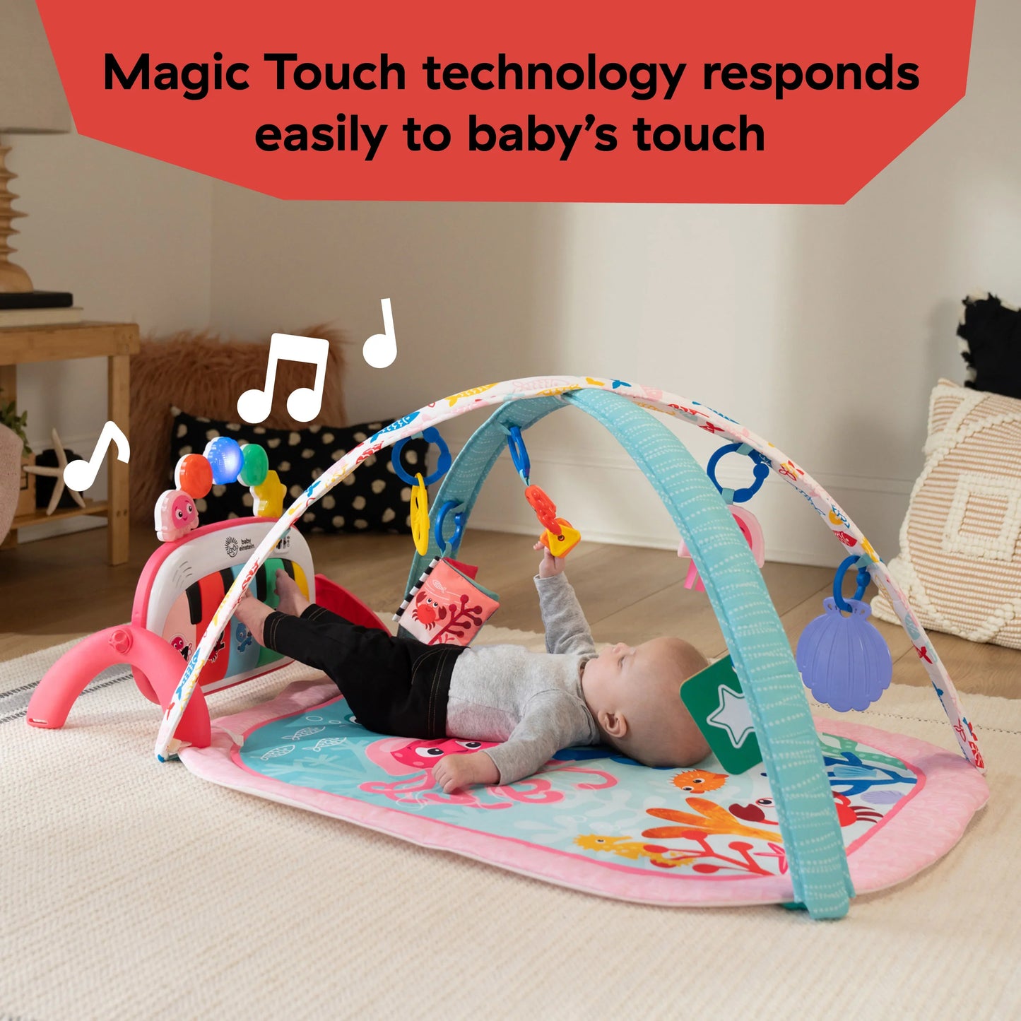 4-in-1 Kickin Tunes Jellyfish Jamboree Music & Language Discovery Gym