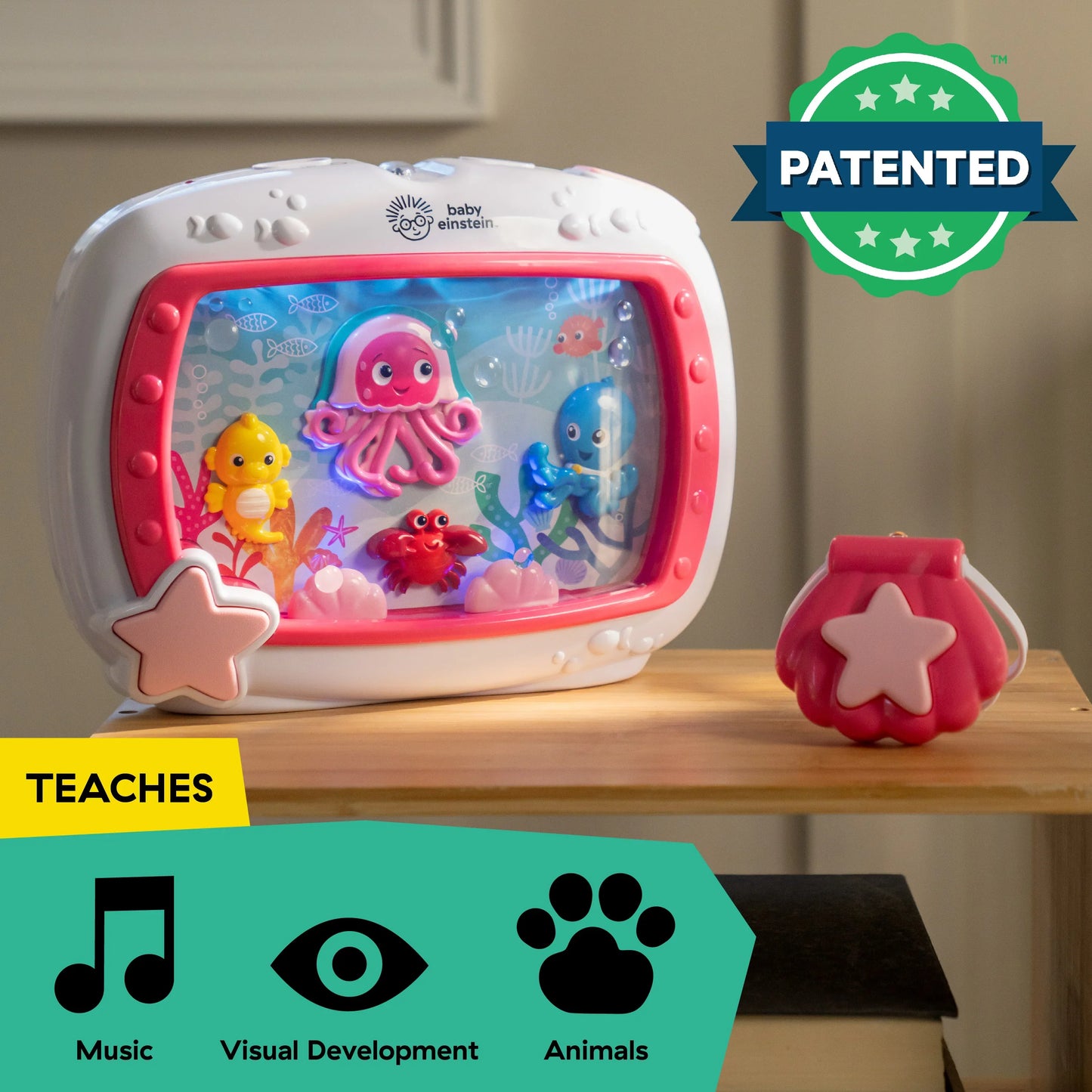 Sea Dreams Soother Musical Crib Toy and Sound Machine