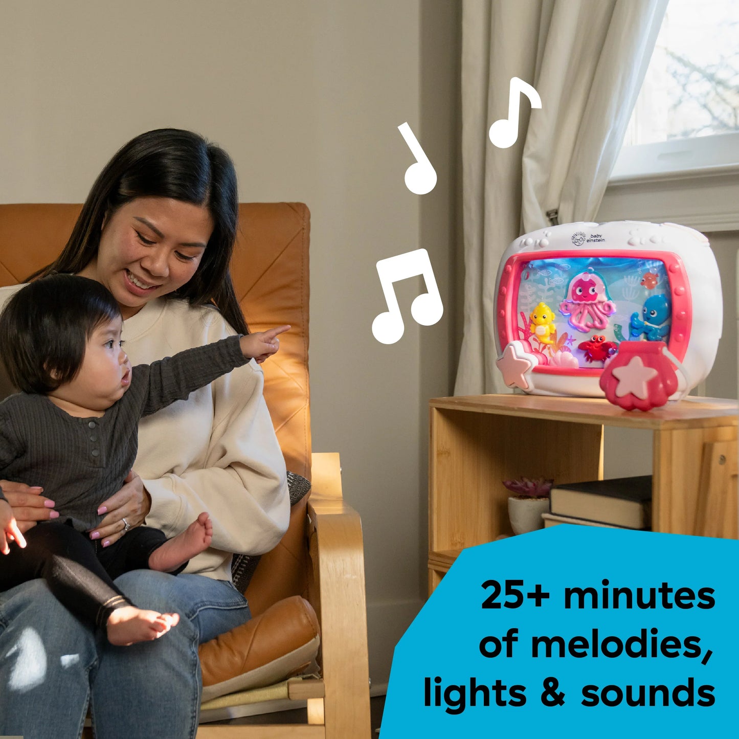 Sea Dreams Soother Musical Crib Toy and Sound Machine