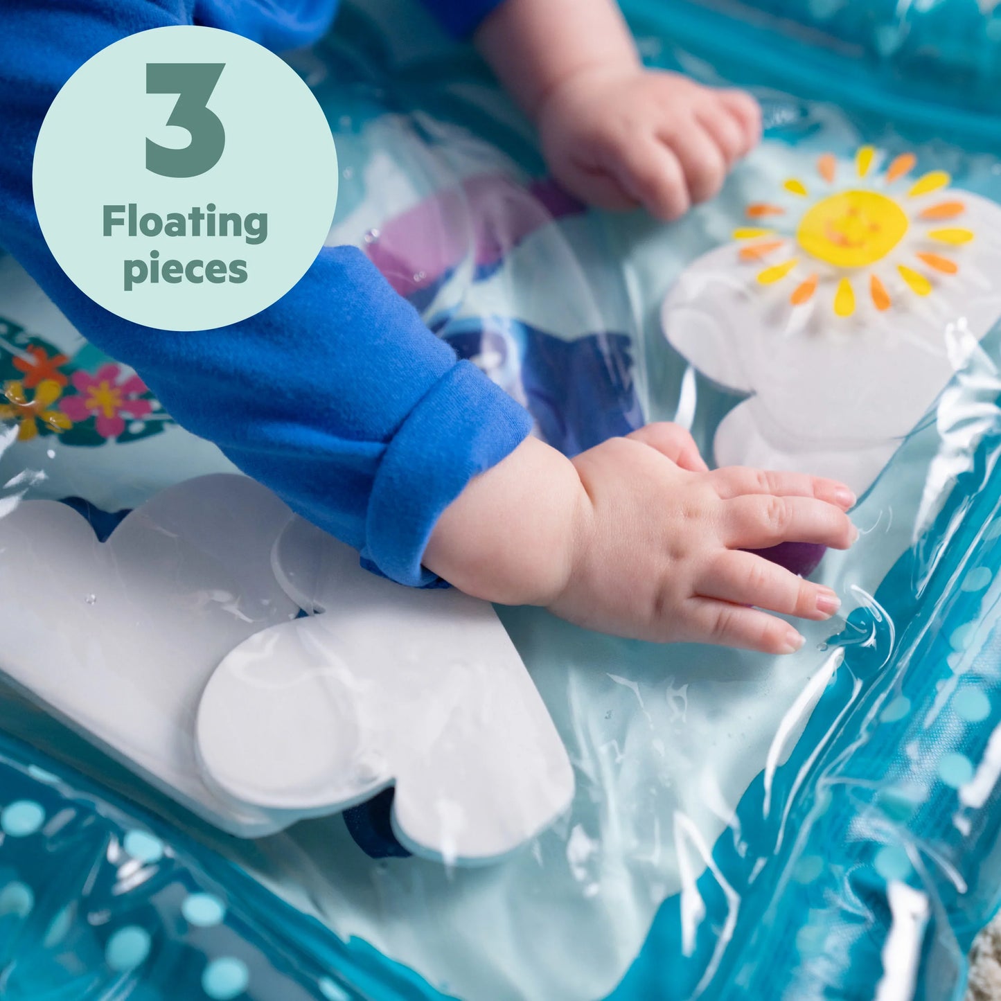 Disney Baby Stitch Water Mat Making Waves Baby Play Mat