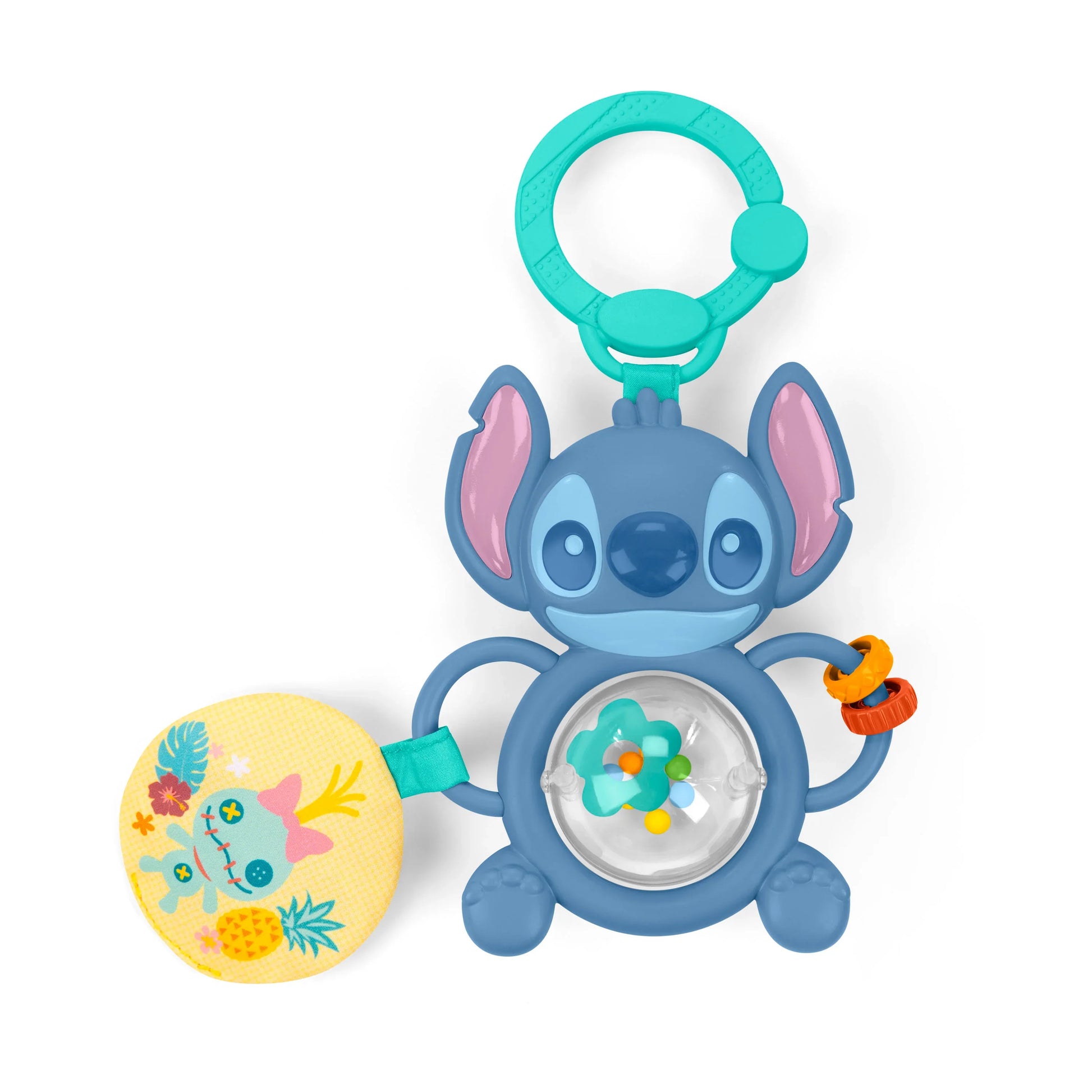 Bright Starts Stitch Tummy Tumble Activity Toy, On The Go Toy, For Newborns & Up Crib Toy