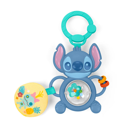 Bright Starts Stitch Tummy Tumble Activity Toy, On The Go Toy, For Newborns & Up Crib Toy