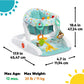 Learn-to-Sit 2-Position Baby Floor Seat with Toys