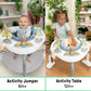 Chambray 2-in-1 Baby Jumper and Activity Center, Ages 6 -24+ Months