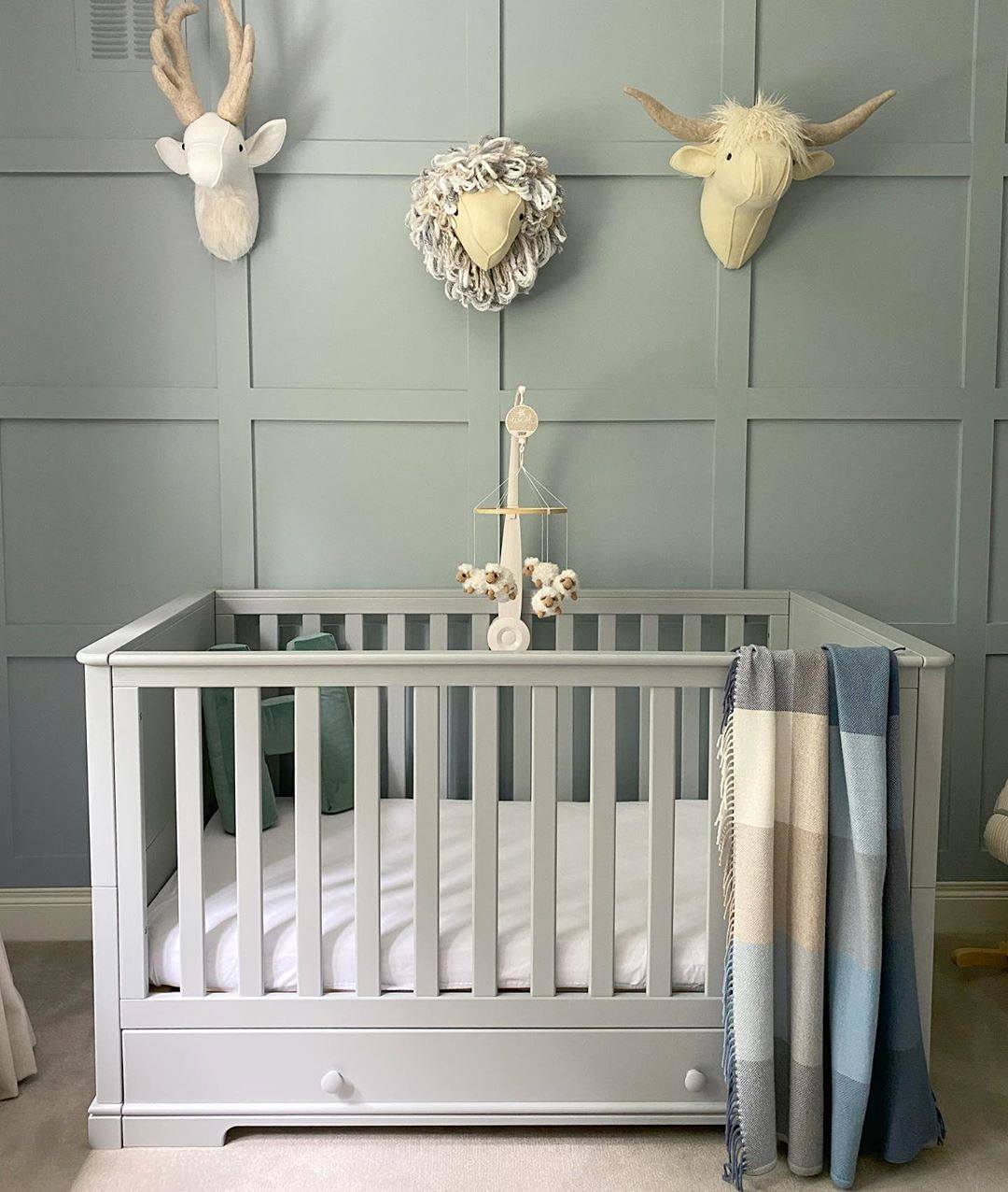 Mamas & Papas Oxford Cotbed - Grey | Mamas & Papas, Babies, Nursing, Cot