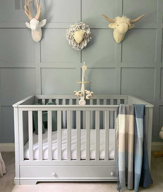 Mamas & Papas Oxford Cotbed - Grey | Mamas & Papas, Babies, Nursing, Cot