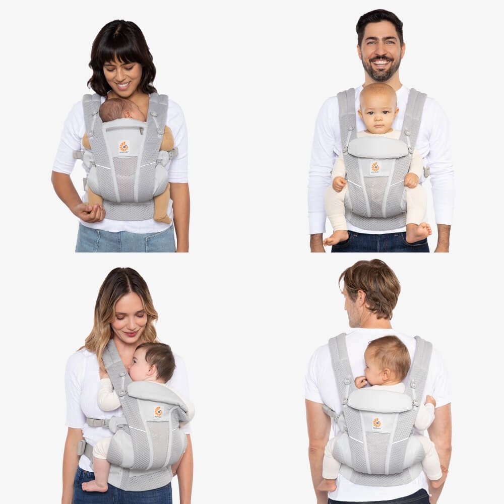 Ergobaby Omni Breeze Baby Carrier Onyx Black | Mamas & Papas, Babies, Nursing, 