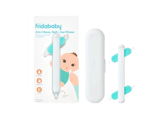 Fridababy 3-in-1 Nose Cleaner, Ear Cleaner, and Nail Care Tool