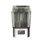 Stainless baby bottle sterilizer & dryer with clear lid and digital control panel