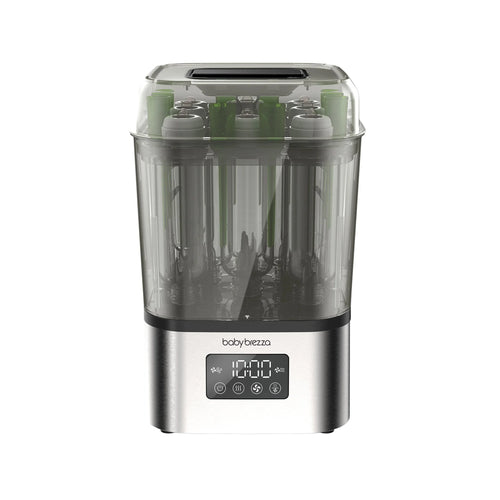 SuperQuick Baby Bottle Sterilizer & Dryer (Stainless) – Sterilizes & Dries in 10 Minutes