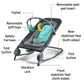 2 - in - 1 Bouncer & Rocker Duo - Gray /Teal | Swing | Ingenuity for Mamas & Papas LB - Furniture & Nursery