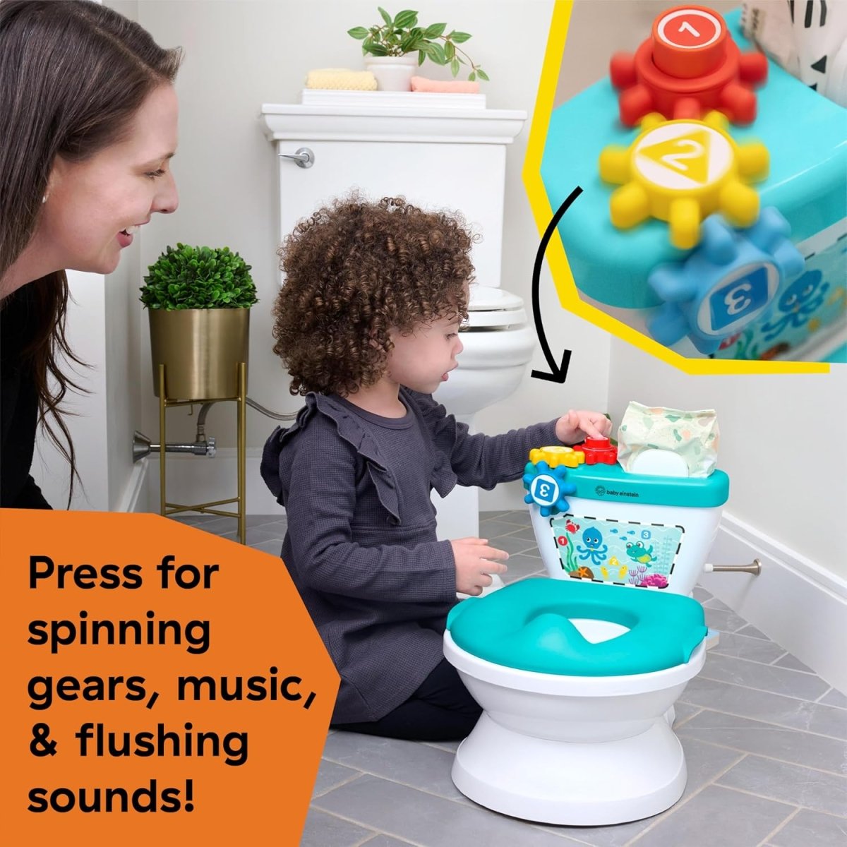2 - in - 1 Potty Training System | Potty Training | Baby Einstein for Mamas & Papas LB - Baby Changing & Hygiene
