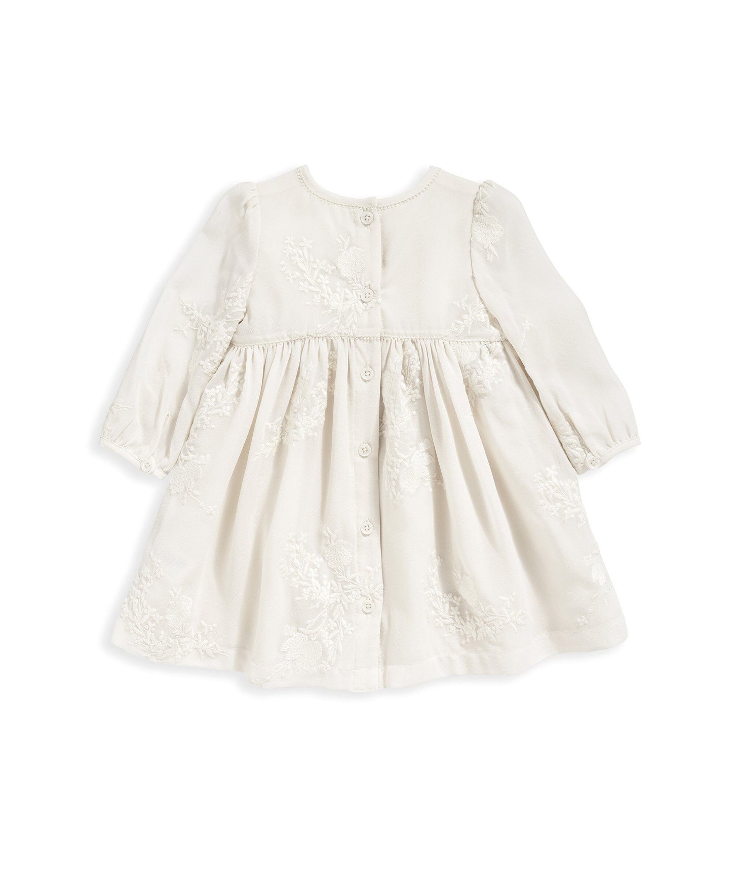 Mamas & Papas Long Sleeve Embroidered Dress | Mamas & Papas, Babies, Nursing, Dress