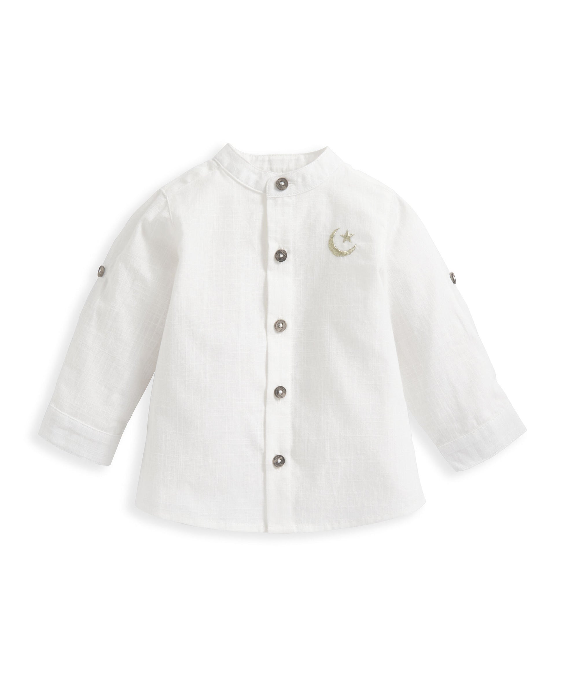 Mamas & Papas Long Sleeve Linen Shirt | Mamas & Papas, Babies, Nursing, Shirt