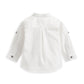 Mamas & Papas Long Sleeve Linen Shirt | Mamas & Papas, Babies, Nursing, Shirt