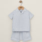 Mamas & Papas Gingham Pyjamas - Blue | Mamas & Papas, Babies, Nursing, Sleepsuit