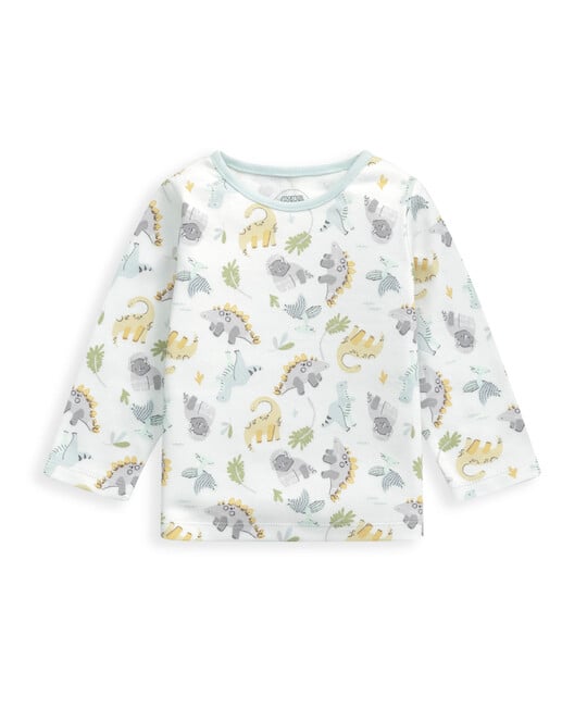 Mamas & Papas Dinosaur Jersey Pyjamas | Mamas & Papas, Babies, Nursing, Sleepsuit