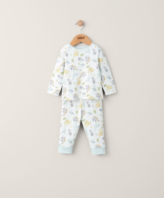 Mamas & Papas Dinosaur Jersey Pyjamas | Mamas & Papas, Babies, Nursing, Sleepsuit