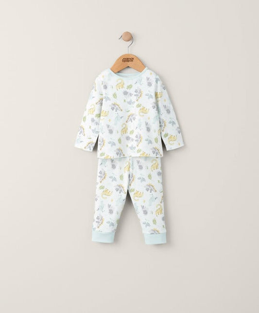 Mamas & Papas Dinosaur Jersey Pyjamas | Mamas & Papas, Babies, Nursing, Sleepsuit