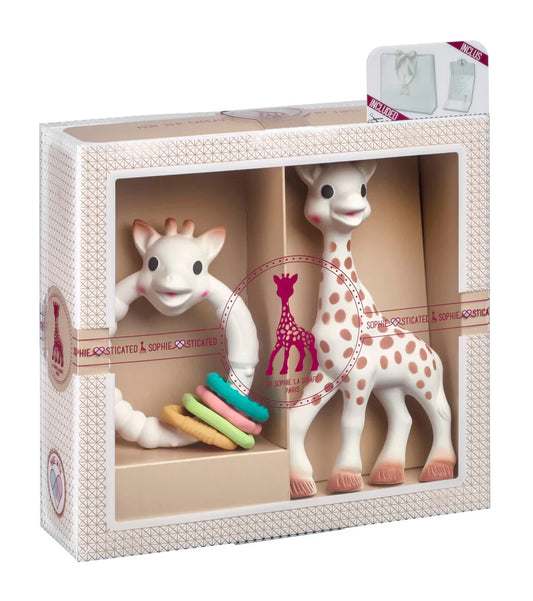 Sophie La Girafe Sophiesticated The Colo'Ring Set Teether Set