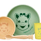 Sophie La Girafe Silicone meal set Cutlery Set
