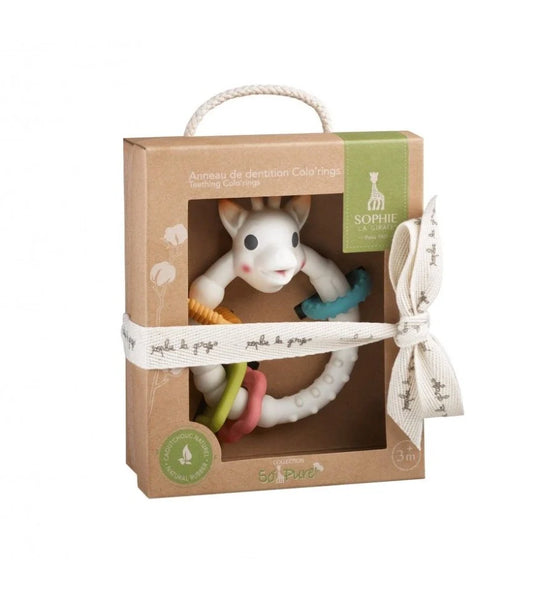 Sophie La Girafe So'Pure Teething Colo'Rings