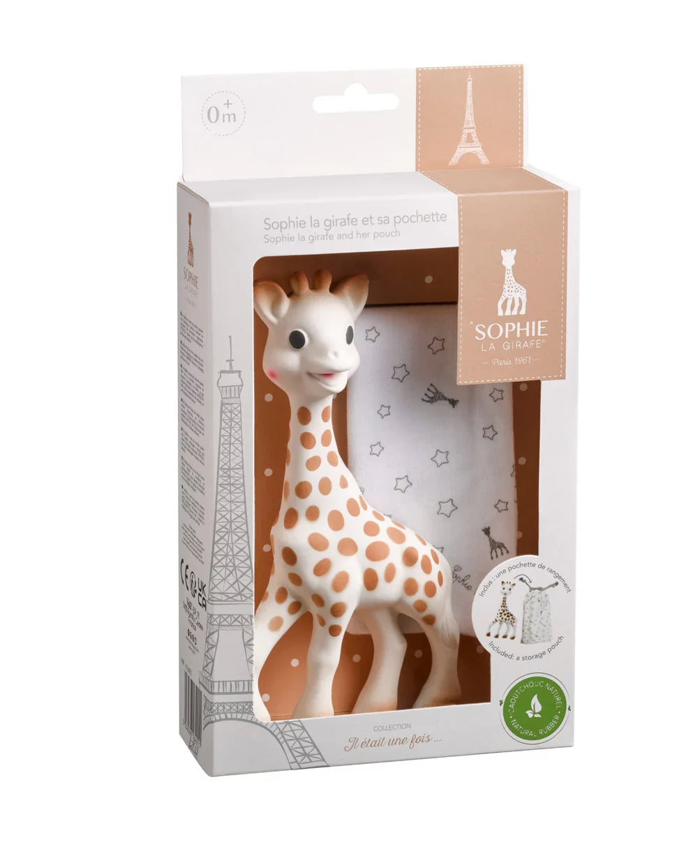 Sophie La Girafe Sophie and her bag Teether Set