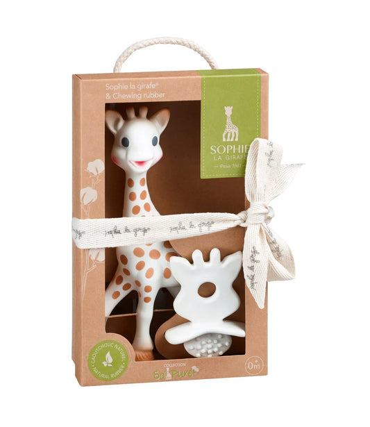 Sophie La Girafe Original Teether & Natural Teether Set Teether