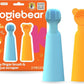 Baby Silicon Finger Brush & Tongue Scraper - Blue/Orange