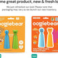 Baby Silicon Finger Brush & Tongue Scraper - Blue/Orange